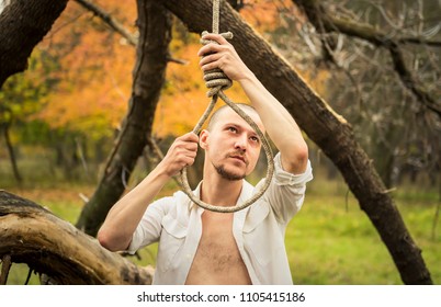 Man with a loop