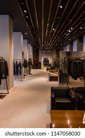 Man Men Clothing And Accessories Luxury Store  Interior