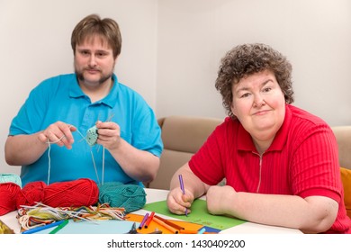 a man and mentally disabled woman are tinker
