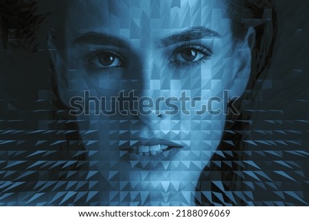 Similar – Image, Stock Photo lavender Human being