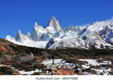 Man & mountain