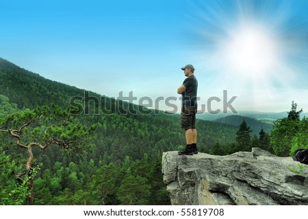 Image, Stock Photo mountain festival Autumn