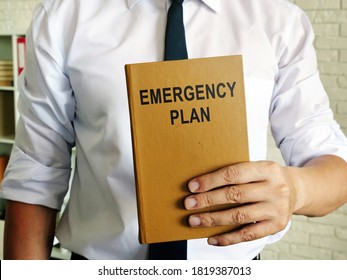 Man Offers A Emergency Plan For Business.