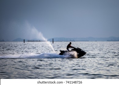 Man On Jetski