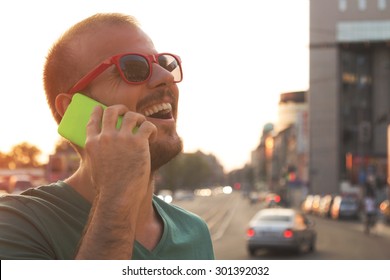 Man On The Phone.