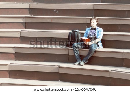 Similar – Alone at stairs Style