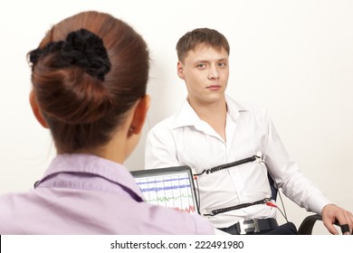 A Man Passes A Lie Detector Test