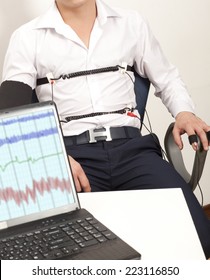 A Man Passes A Lie Detector Test