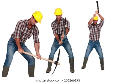 Man With A Pickaxe