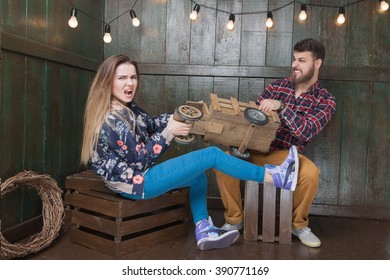 MAN Picks Up The Toys At WOMEN    