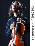 Man playing the cello