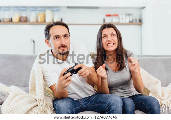 wife playing game