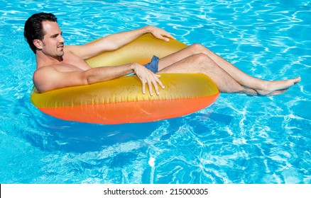 Man In Pool