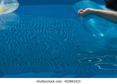 Man in the pool