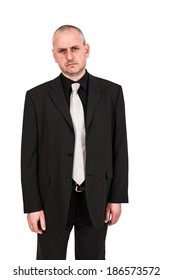 Man Posing In A Suit