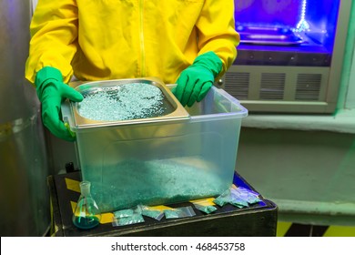 Man Preparing Meth