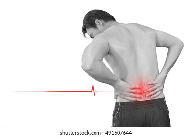 A Man Problem Chronic Low Back Pain Isolated