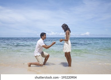 Marriage Proposal Boracay Philippines Stock Photo (Edit Now) 195222839