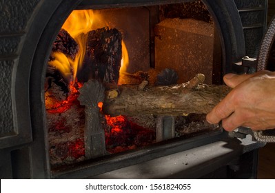 Log Burning Stove Images Stock Photos Vectors Shutterstock