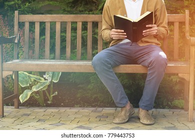 Man Reading Bible