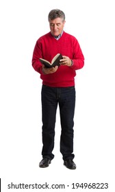 Man Reading A Book