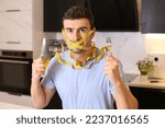 Man ready to make a difficult diet 