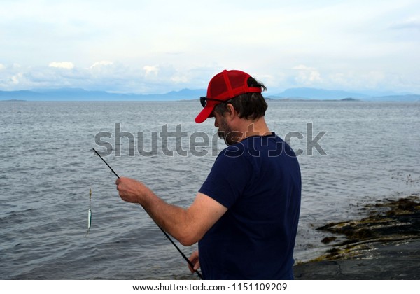 fishing man cap