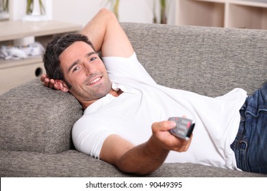 Man With Remote Control
