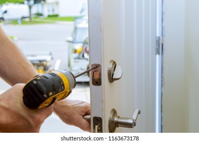 Door Knob Installation Images Stock Photos Vectors Shutterstock