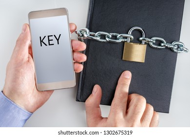 Man search solution to the problem.  Concept secret information or knowledge.