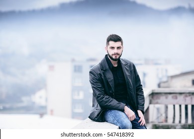 man sitting