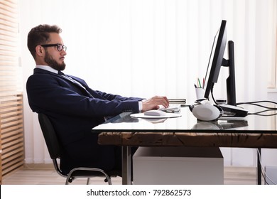 Bad Desk Posture Images Stock Photos Vectors Shutterstock