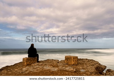 Similar – Image, Stock Photo lonely world.