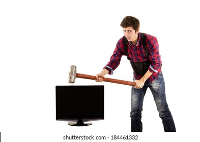 Man Sledgehammer Tv