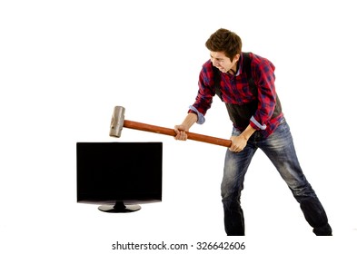 Man Sledgehammer Tv