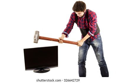 Man Sledgehammer Tv