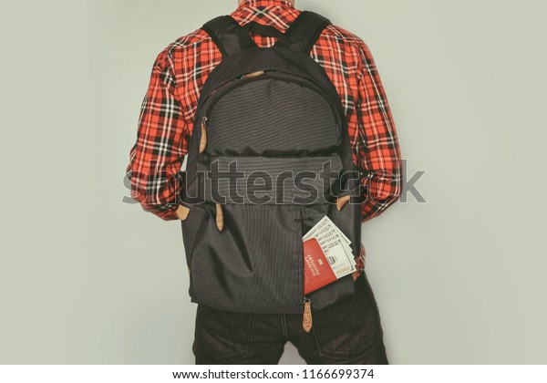 backpack of holding