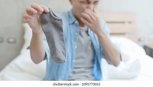 Man With Smelly Socks In The Room