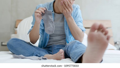 Man With Smelly Socks In The Room