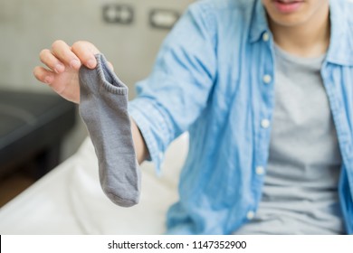 Man With Smelly Socks In The Room