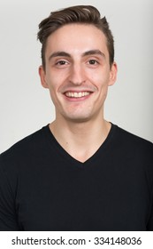 Man smiling