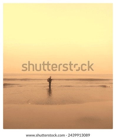 Similar – Image, Stock Photo beach dances Joy Life