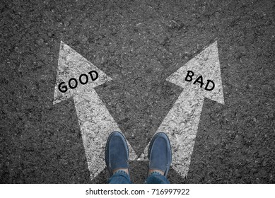 Good Bad の画像 写真素材 ベクター画像 Shutterstock