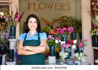 Man standing outside bakery/cafe - Powered by Shutterstock