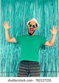 Man State Euphoria Screaming Celebrating Carnival Stock Photo 782127235 Man State Euphoria Screaming Celebrating Carnival Stock Photo 782127235