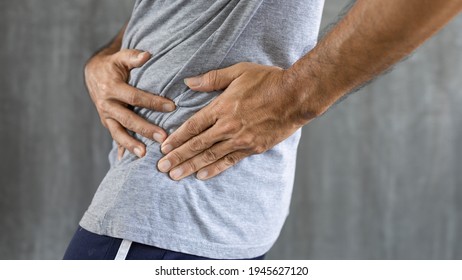 Man Suffering From Hip Joint Pain, Pelvic Hip Joint Dislocation, Arthritis