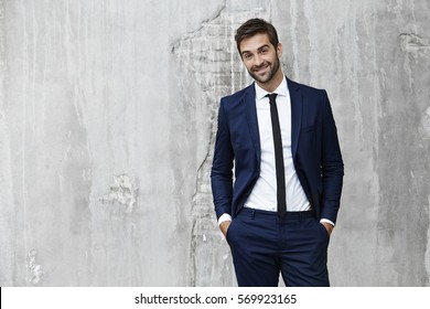 Man In Suit Looking Sharp, Portrait