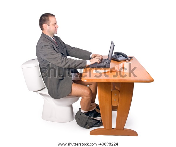 toilet desk