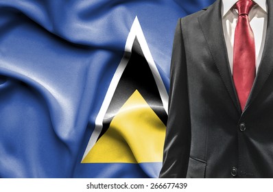 Man in suit from St Lucia