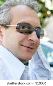 Man in sunglasses